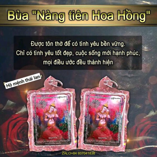 BÙA NÀNG TIÊN CÁ THÁI LAN THU HÚT MAY MẮN TÀI LỘC TÌNH YÊU